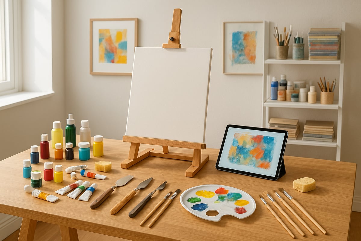 Essential Supplies & Setting Up Your Creative Space