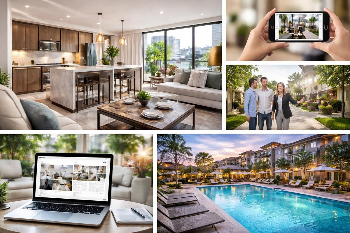 Professional rental listing components