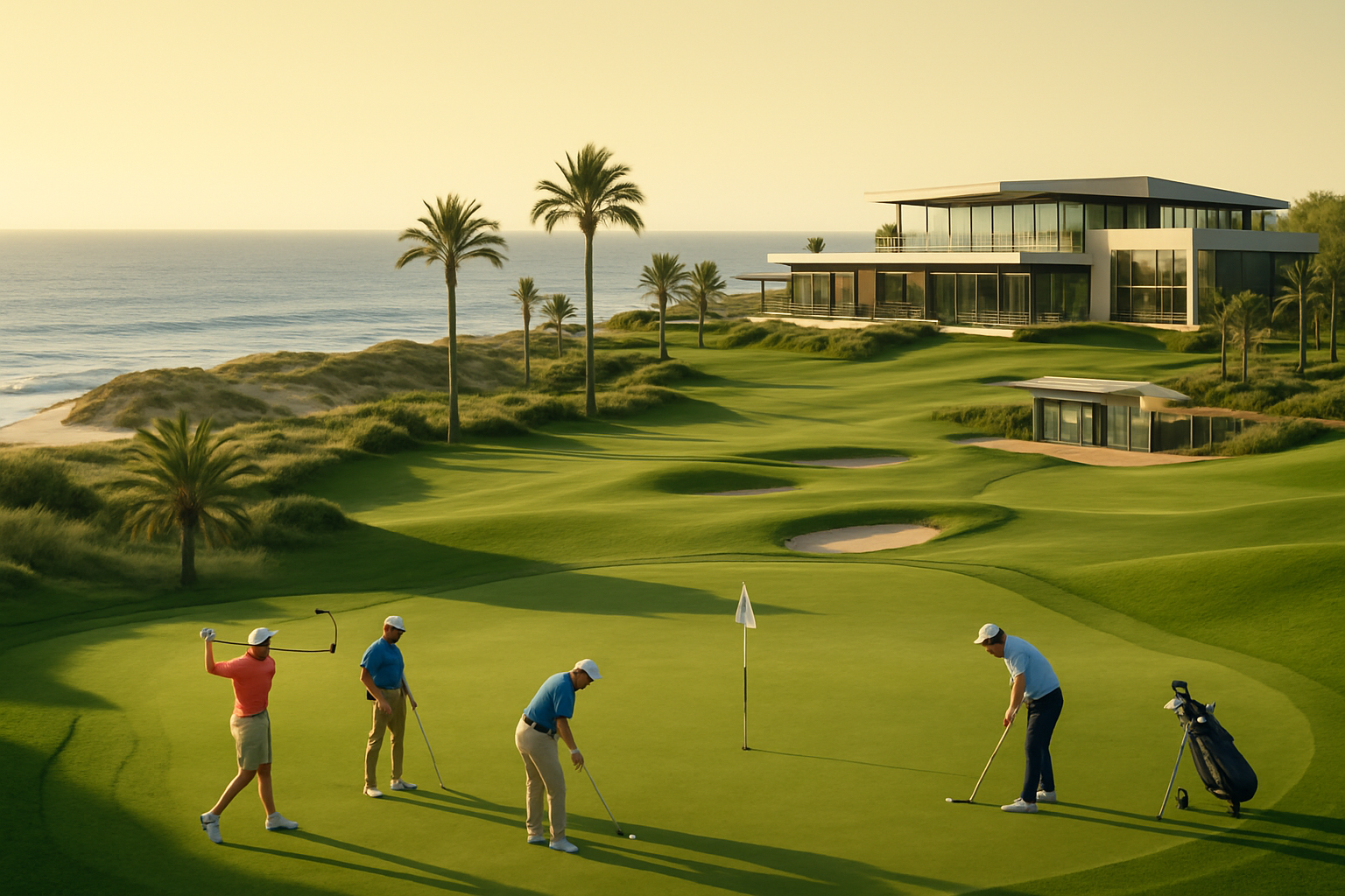 Topprankade golfbanor och resorts i Portugal