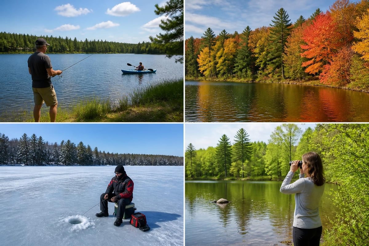 Number One Pond seasonal activities