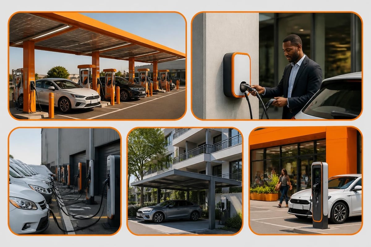 EV charging market segmentation