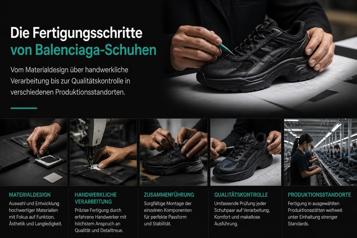 Balenciaga Produktionsprozess