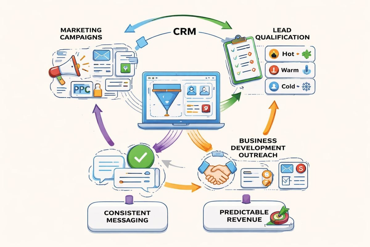 Marketing and business development alignment