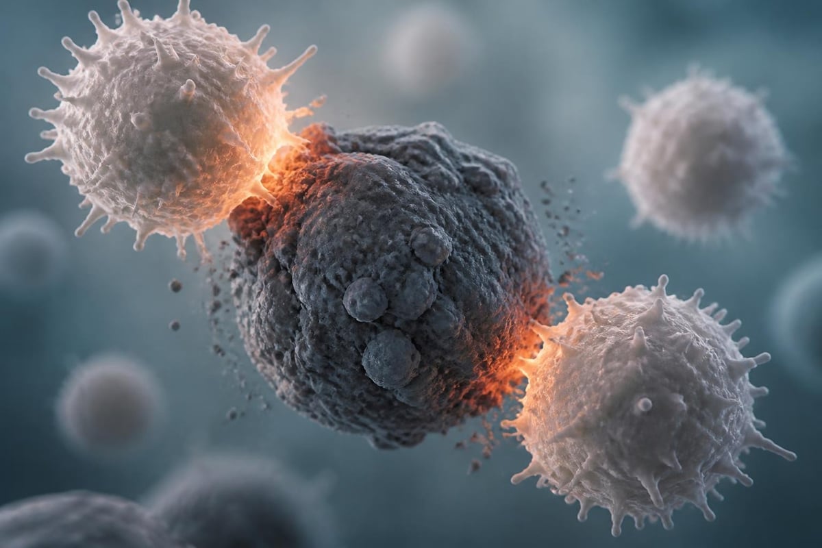 Immune system targeting senescent cells
