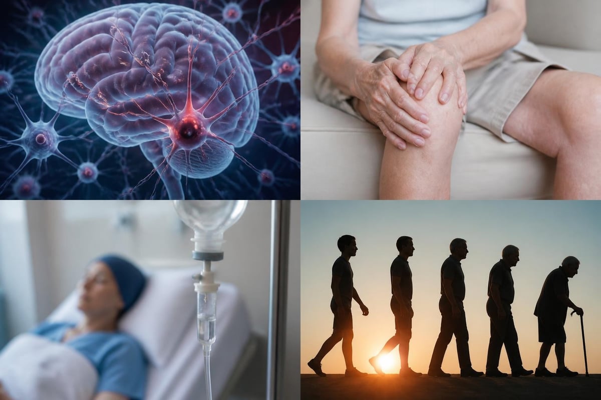 Disease applications of senescence therapy