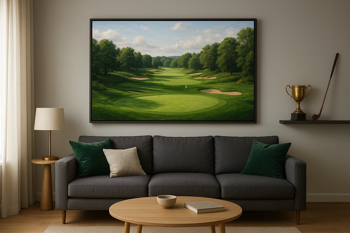 Why Golf Wall Art is Trending in 2026