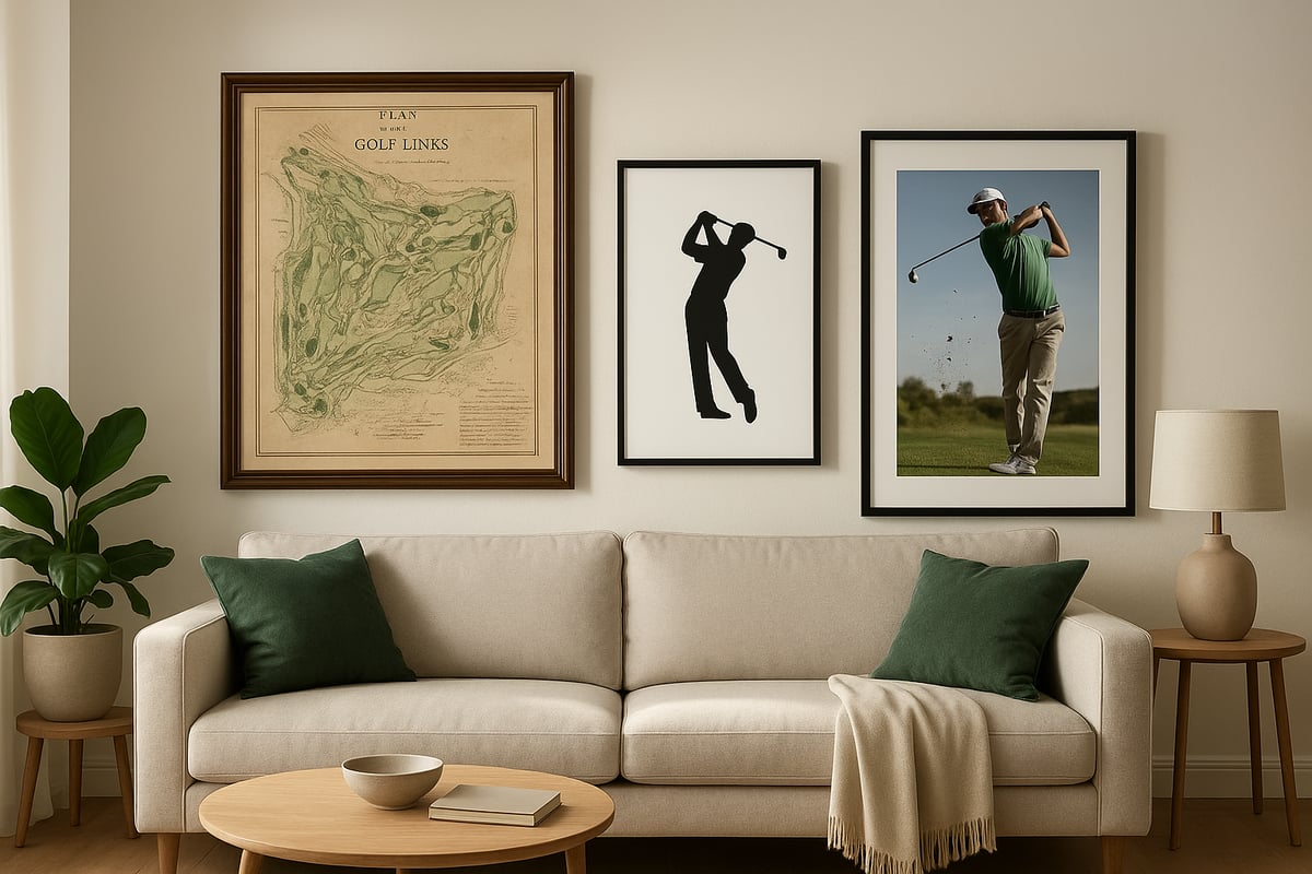How to Choose the Perfect Golf Wall Art for Your Space