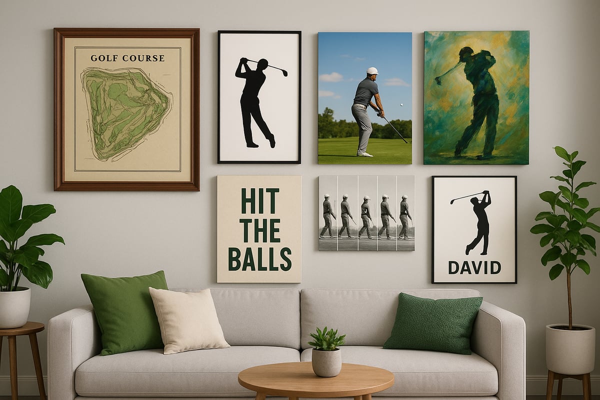 7 Inspiring Golf Wall Art Ideas to Elevate Your Space