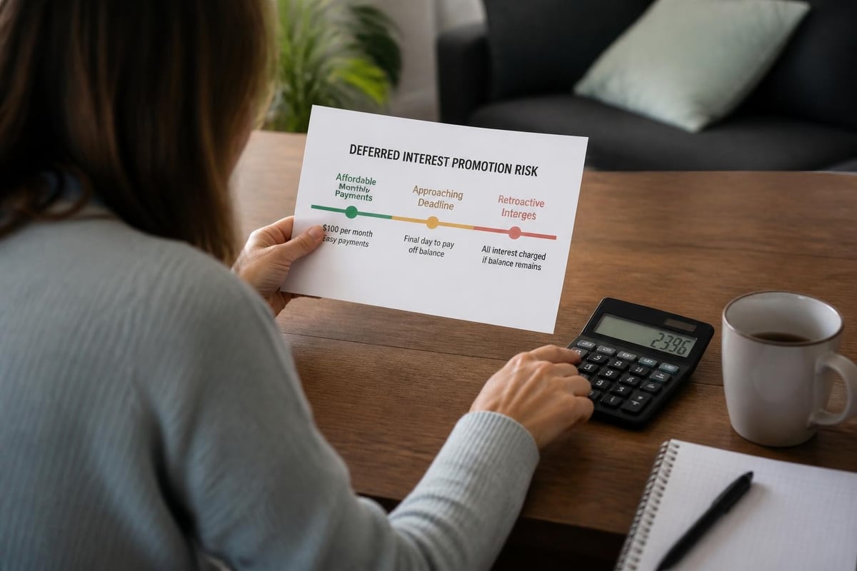 Deferred interest warning timeline