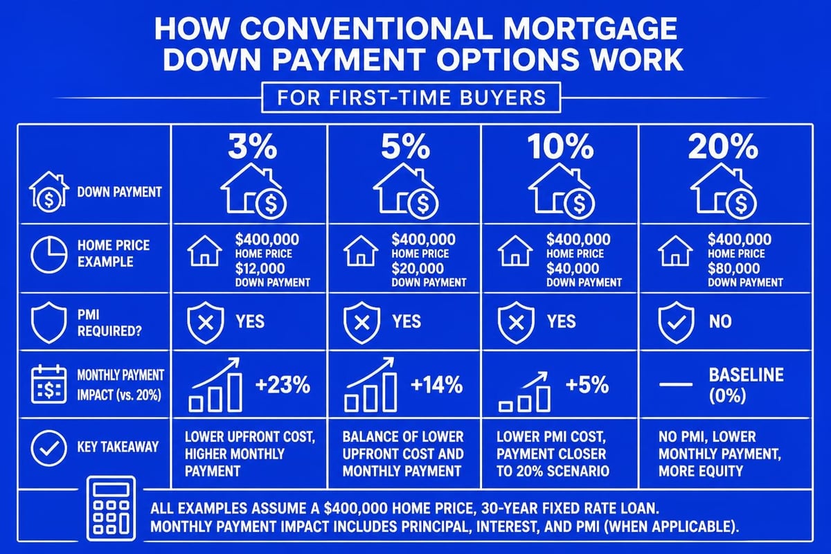 Conventional loan structure
