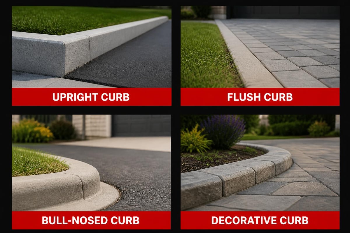 Kerb design options