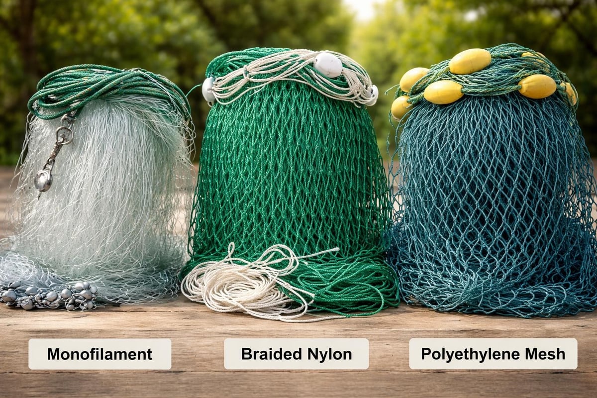 Cast net material quality tiers