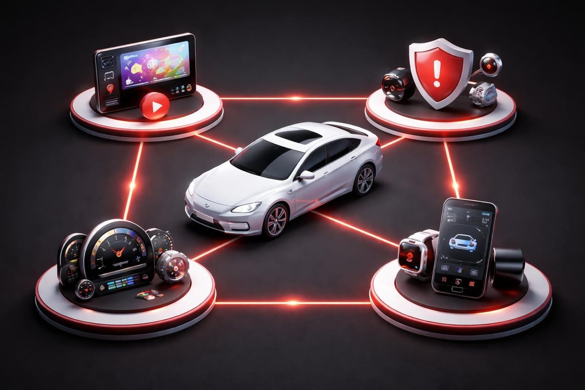 Technology integration in vehicles