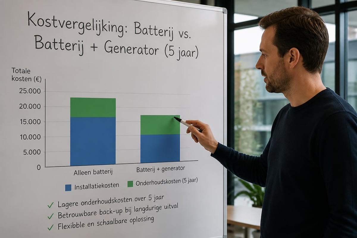 Kostenanalyse noodstroom