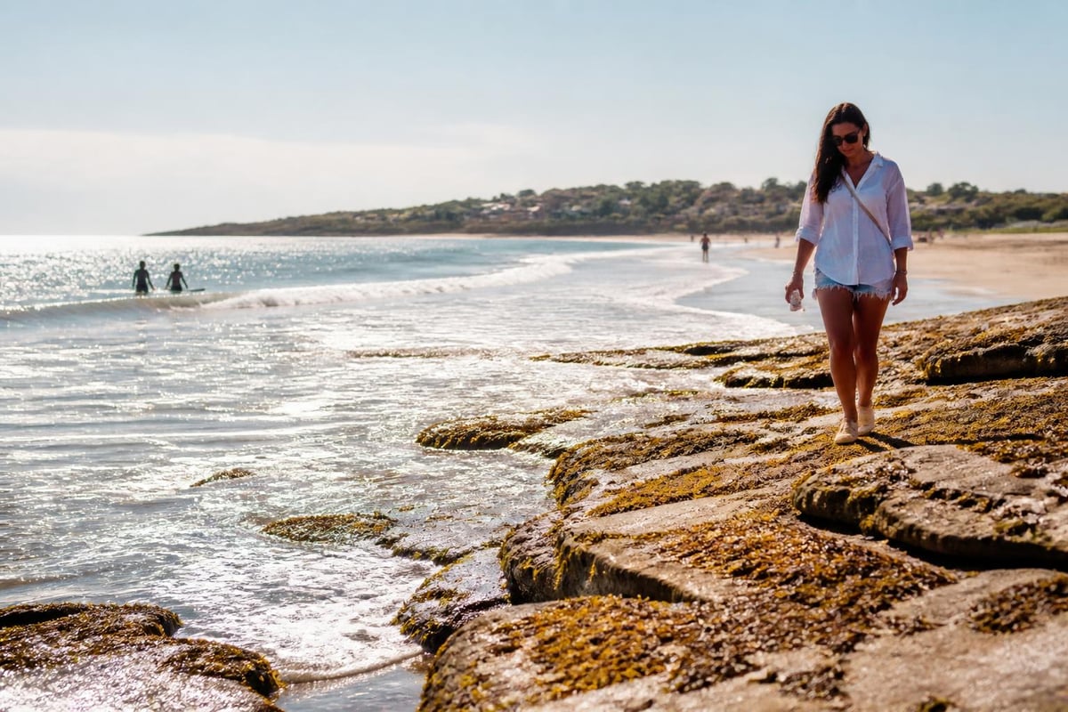 Maine beach activities by season