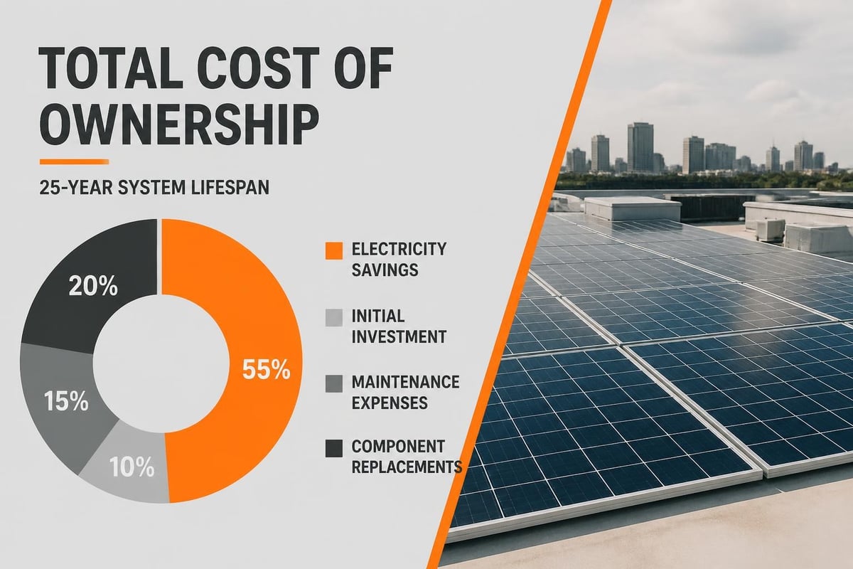 Solar lifecycle costs