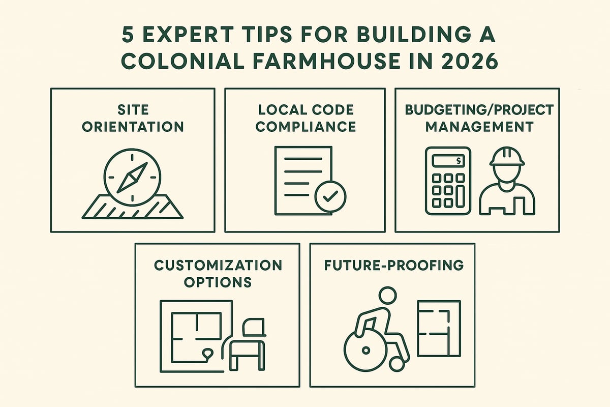 Expert Tips for Building Your Colonial Farmhouse in 2026