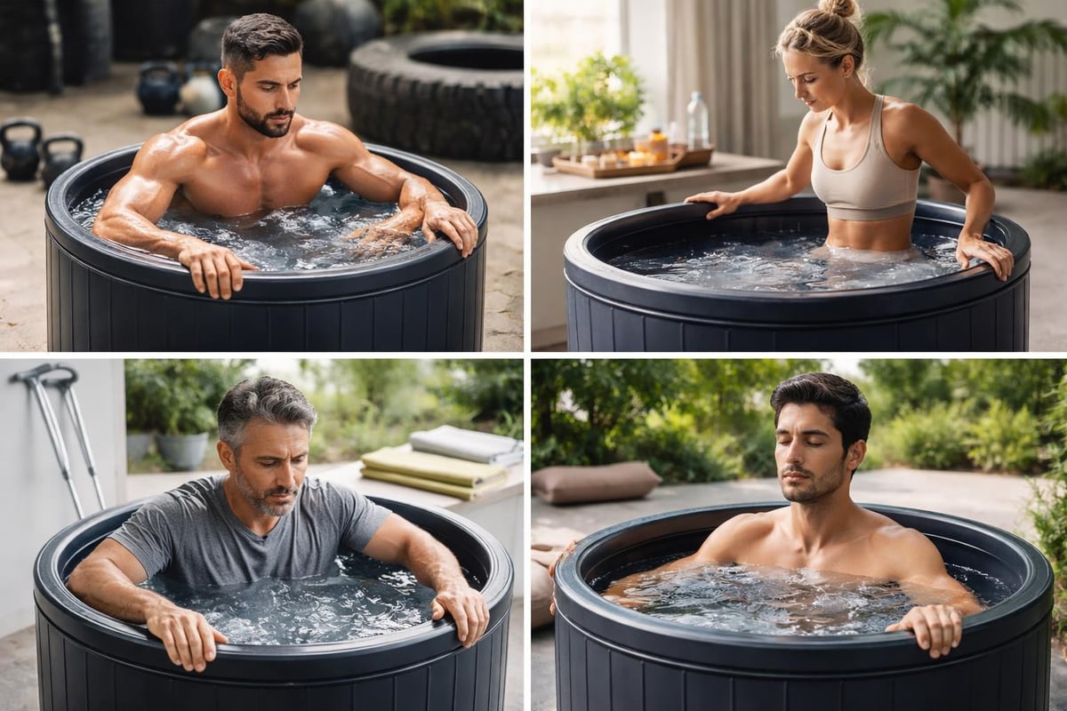Cold plunge user types