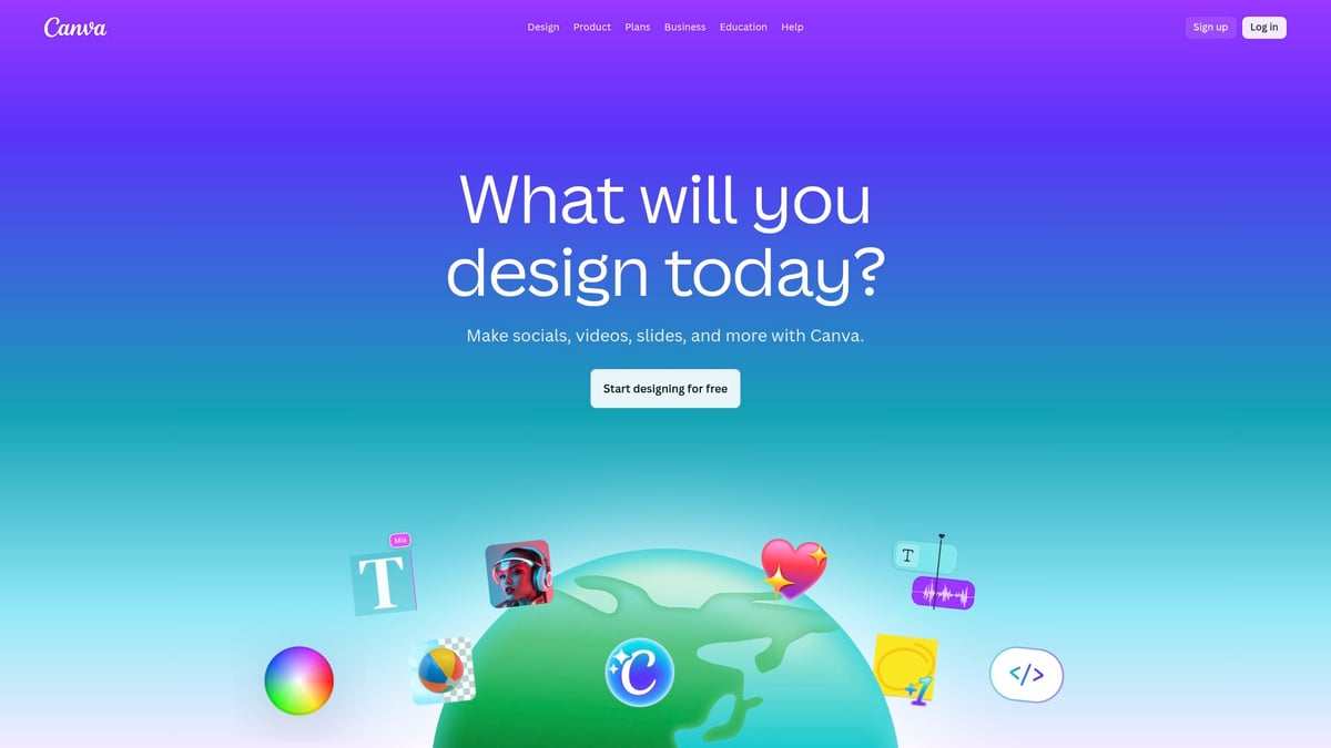 Top 10 Best SaaS Tools for Small Business in 2026 - Canva – Graphic Design & Content Creation