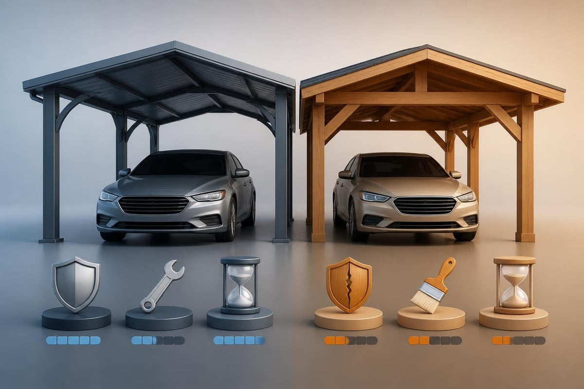 Car port material comparison