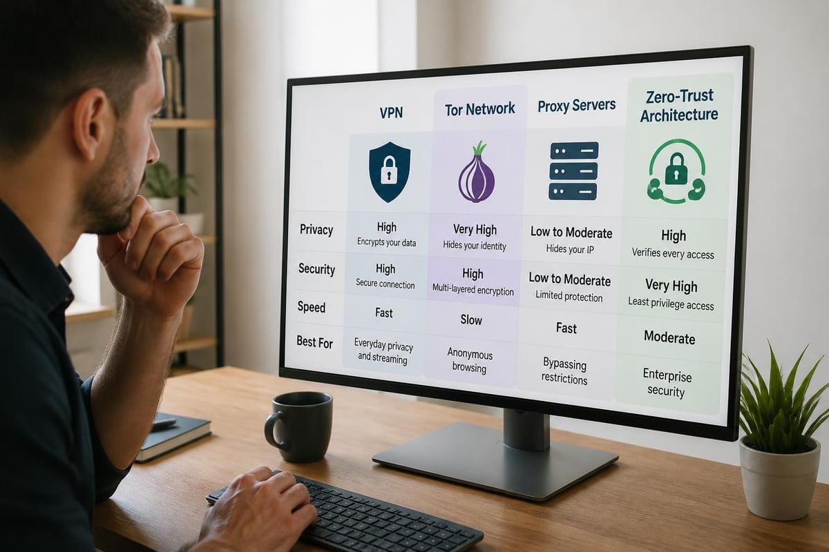 VPN alternatives comparison