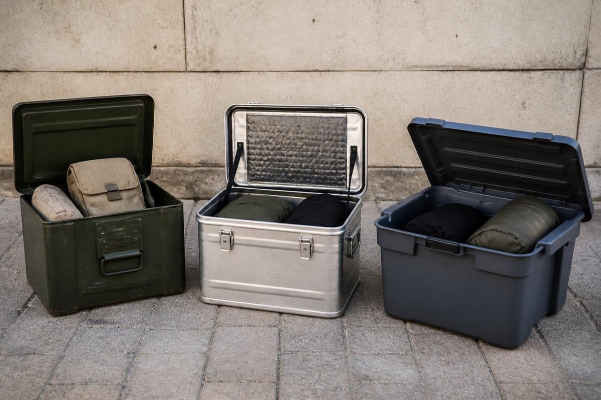 Ammunition container comparison