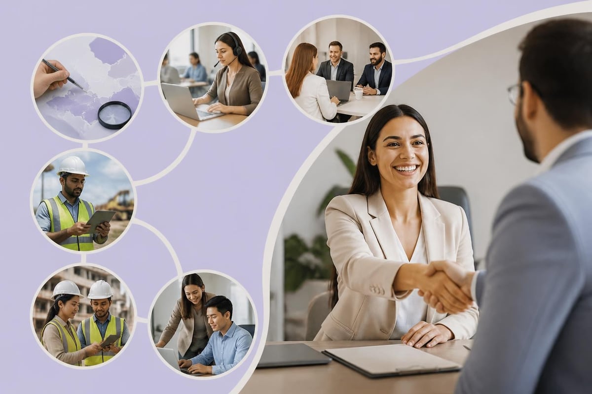 Recruitment process workflow