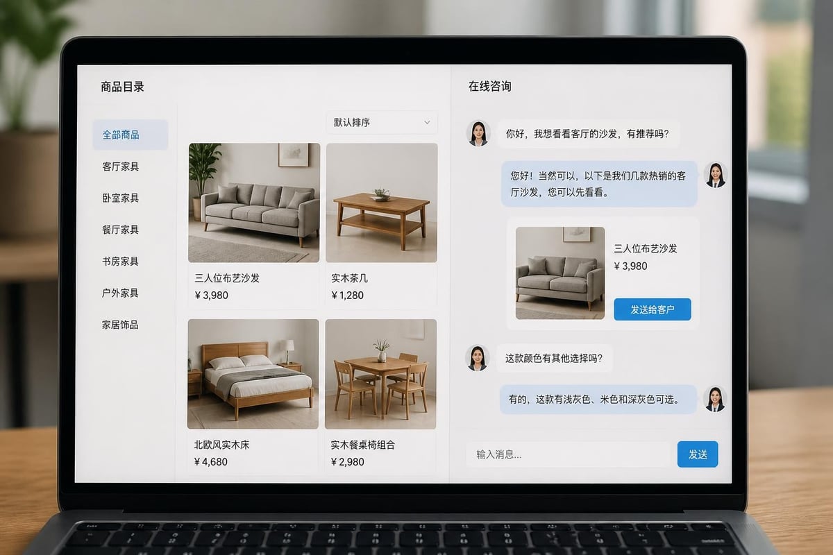 WhatsApp Business 產品目錄展示