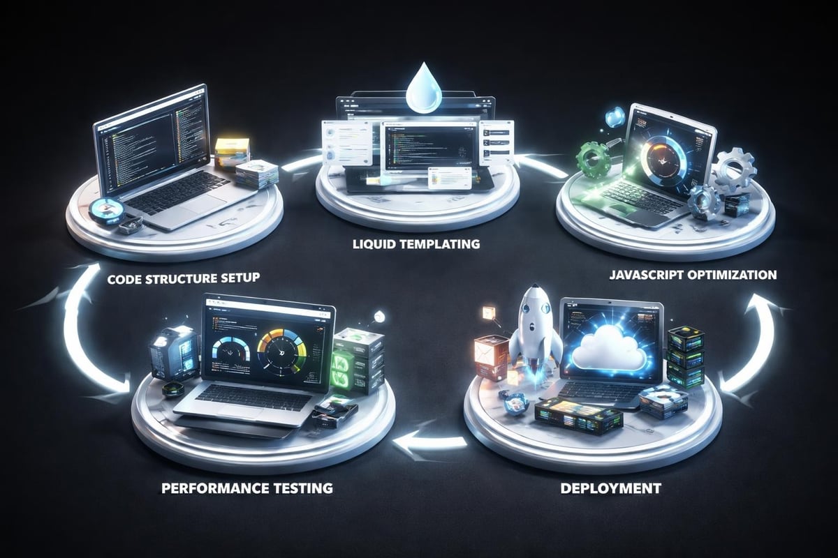 Shopify theme development workflow