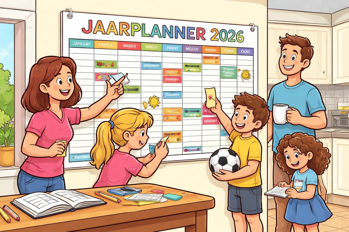 Kinderen leren plannen