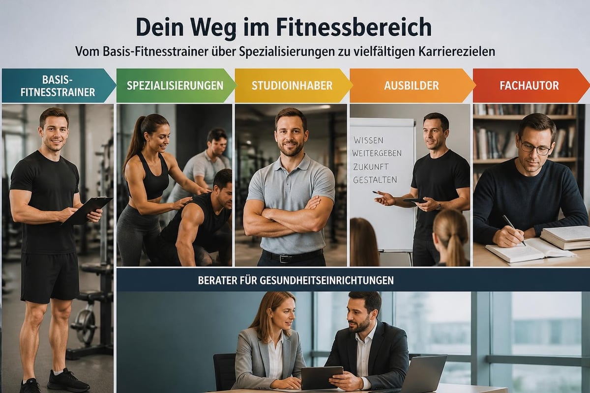 Karrierepfade im Fitnessbereich
