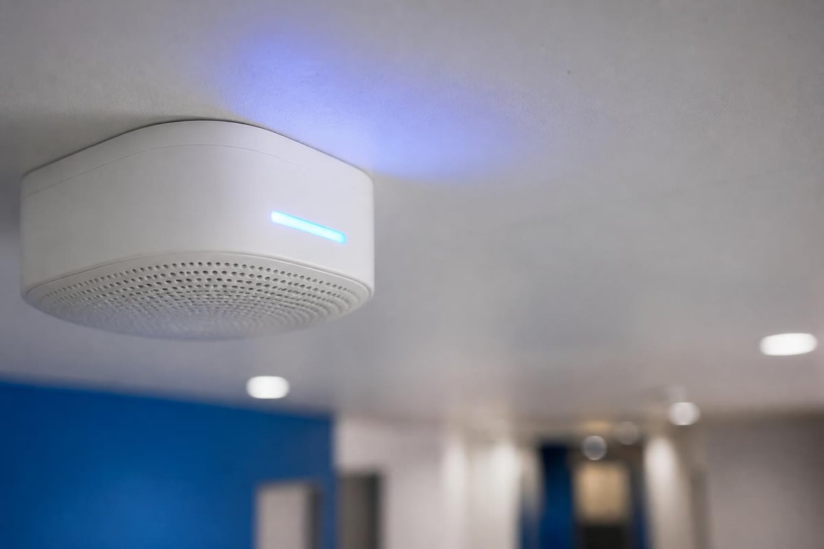 Vape detection sensors identifying chemical signatures