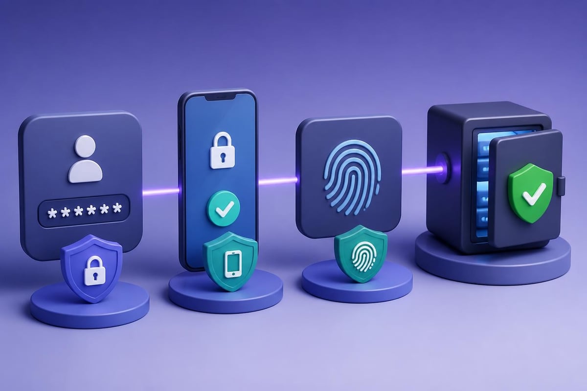 Multi-factor authentication protecting business access