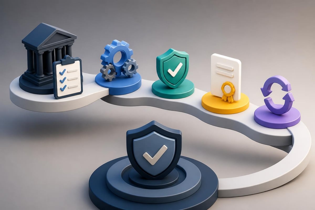 Compliance framework structure