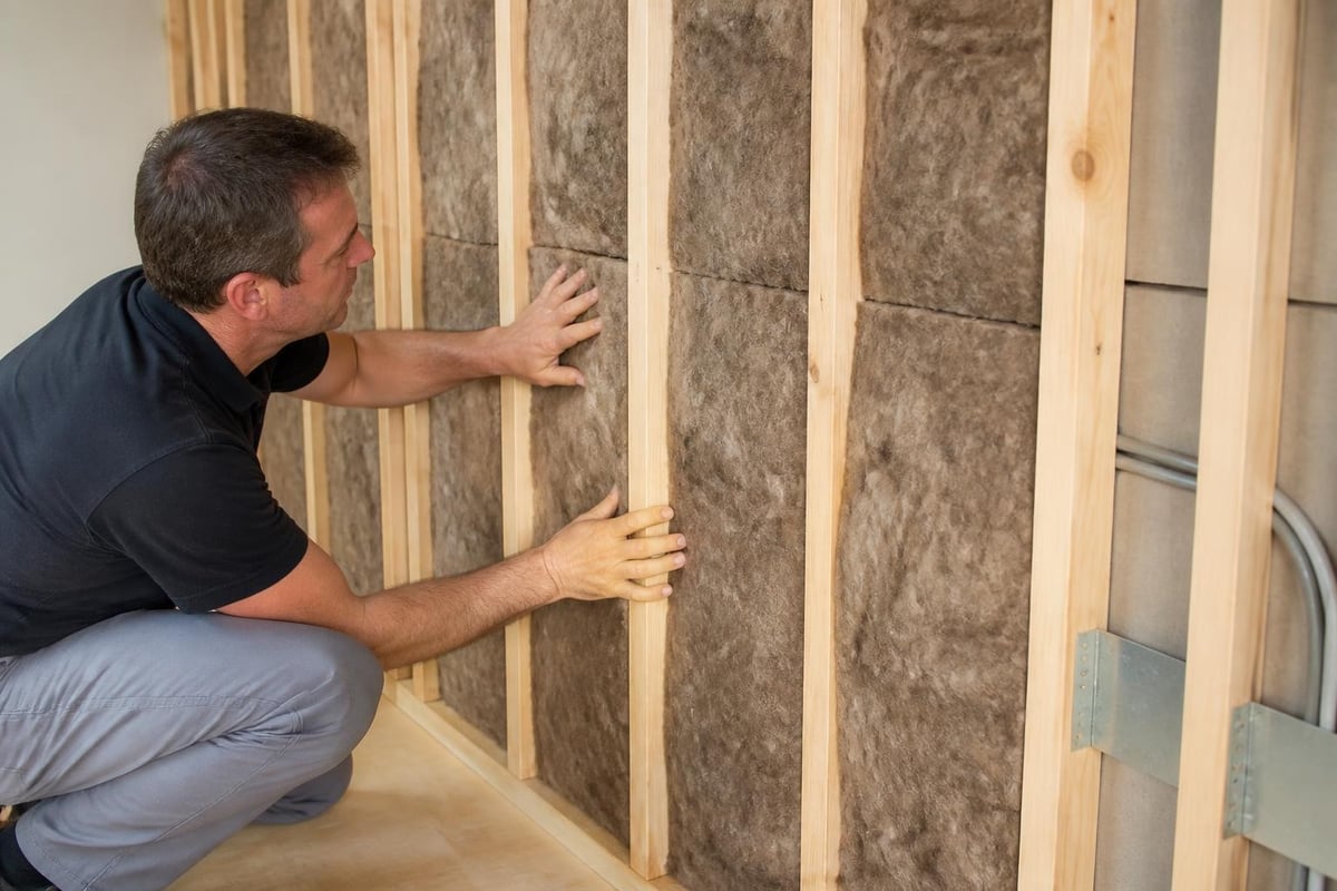 Wall cavity soundproofing