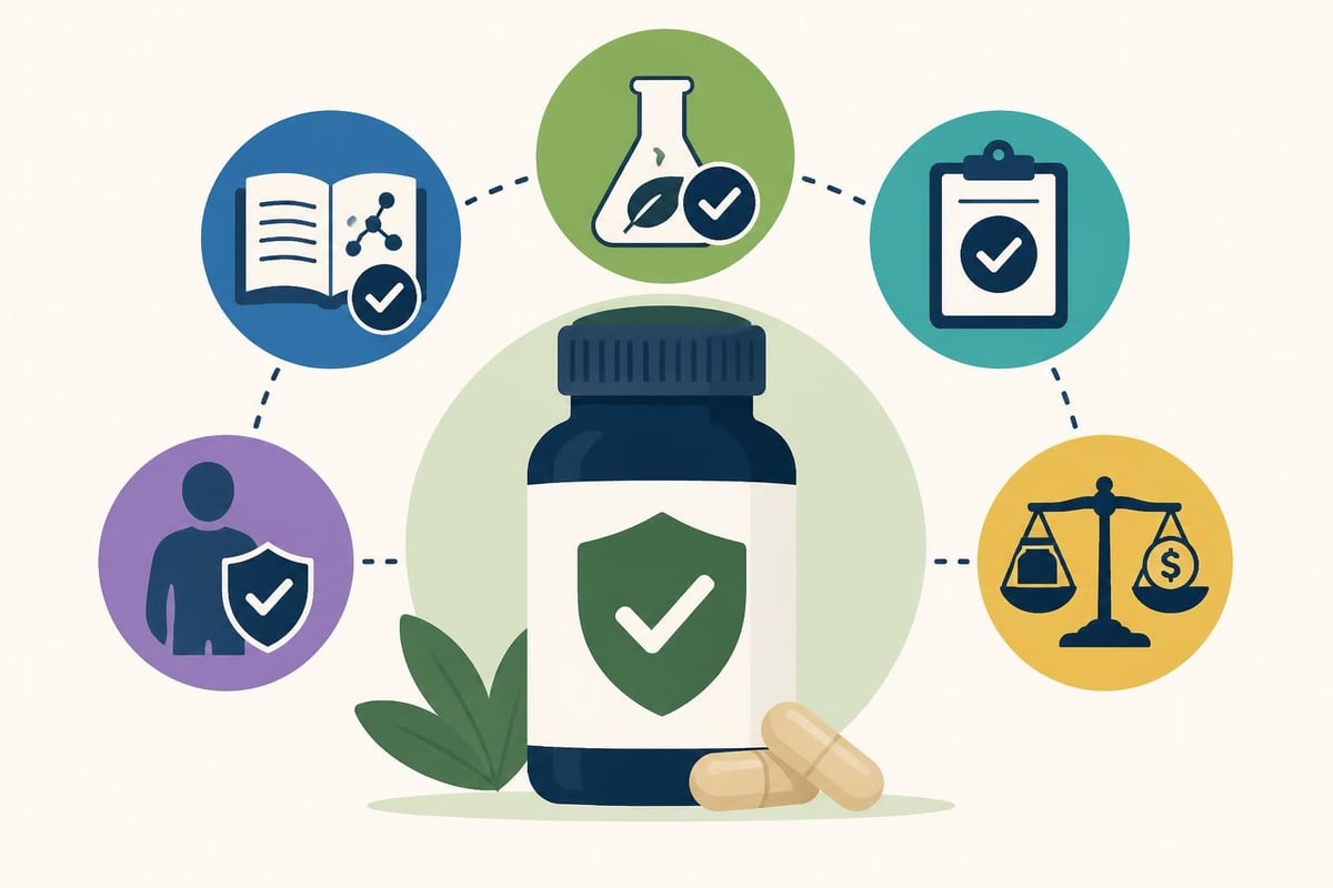 Evaluating legitimate branded supplements versus marketing-only products