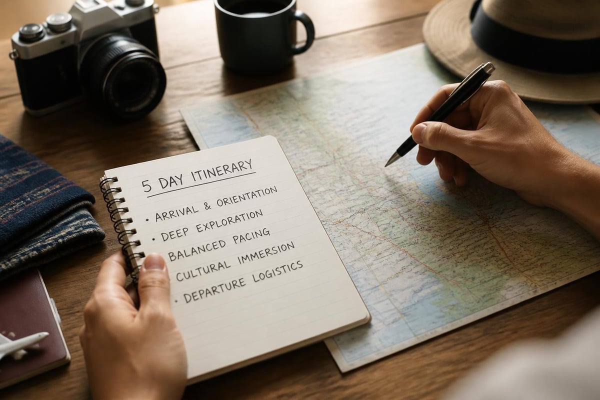 Five day planning framework