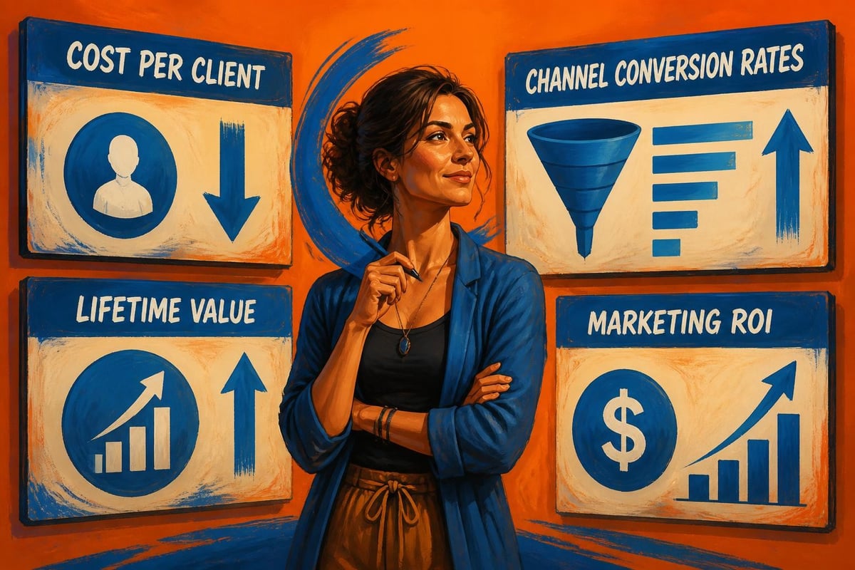 Marketing ROI dashboard