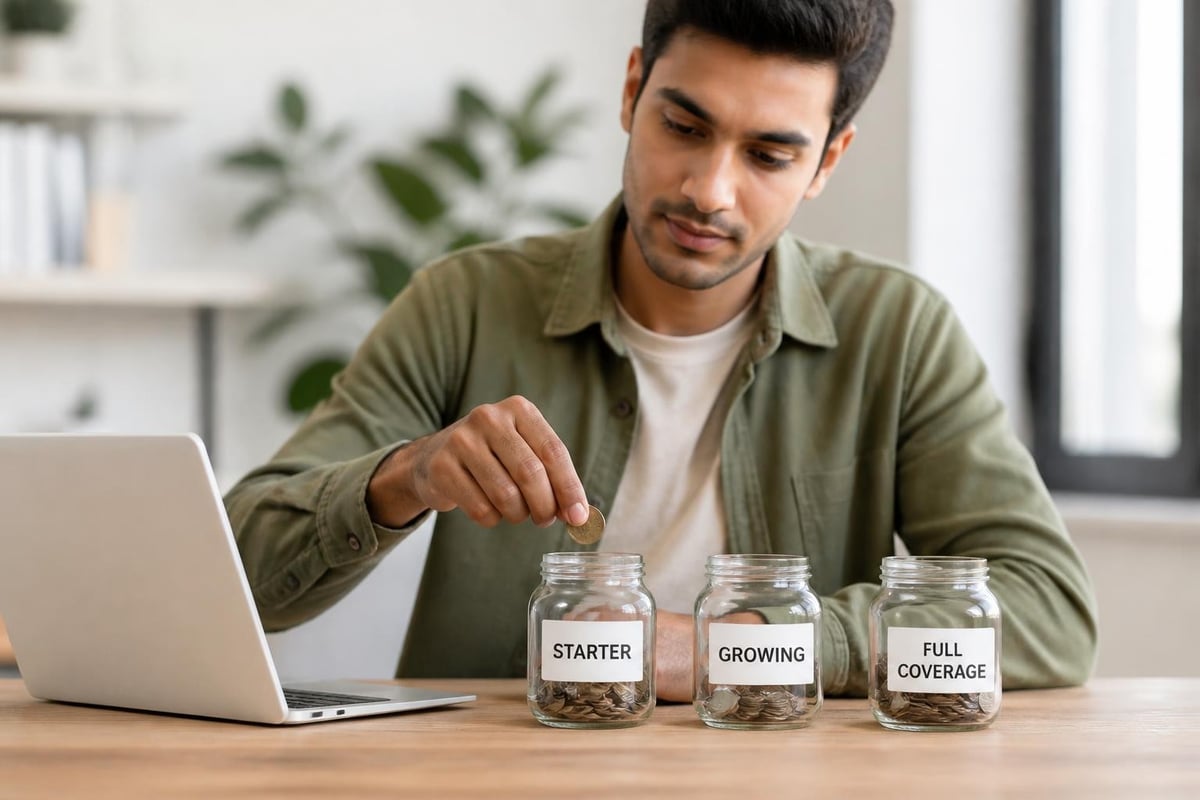 Building emergency savings