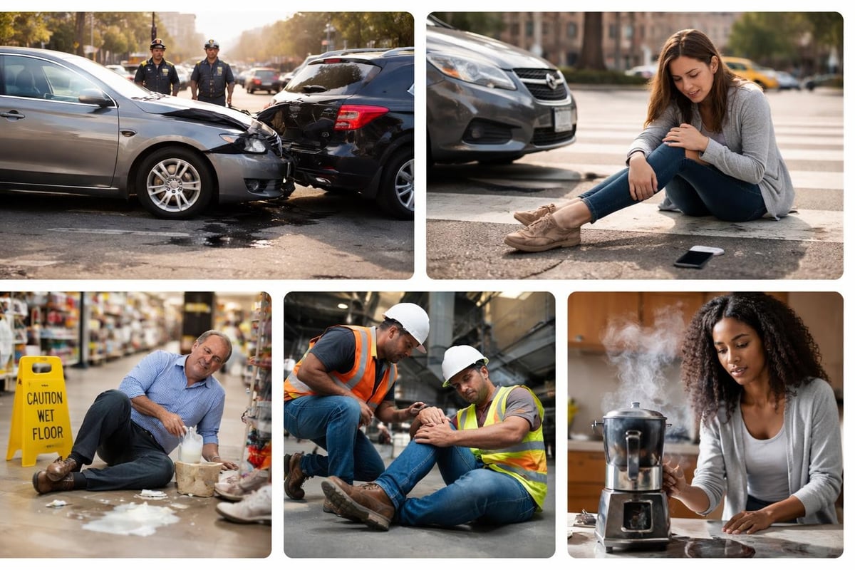 Types of personal injury cases in Los Angeles