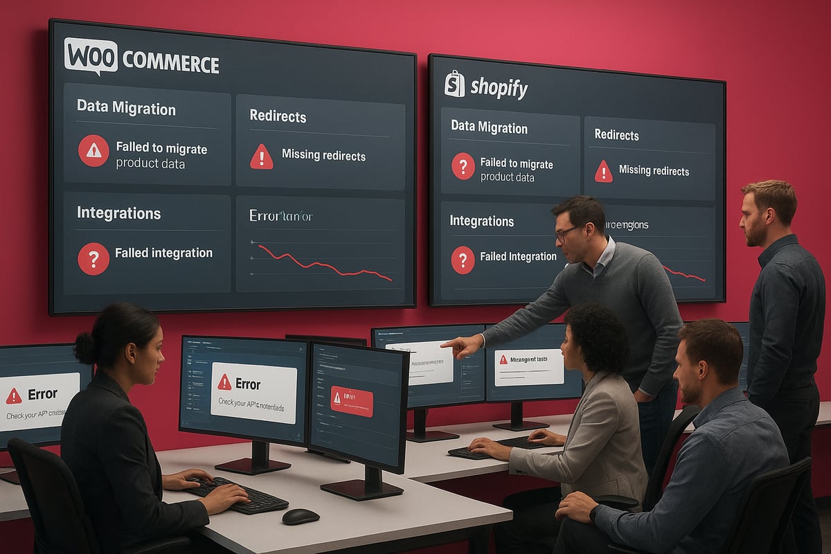 Byt WooCommerce Till Shopify: Steg-för-Steg Guide 2026 4 Vanliga Utmaningar och Lösningar Vid Migrering