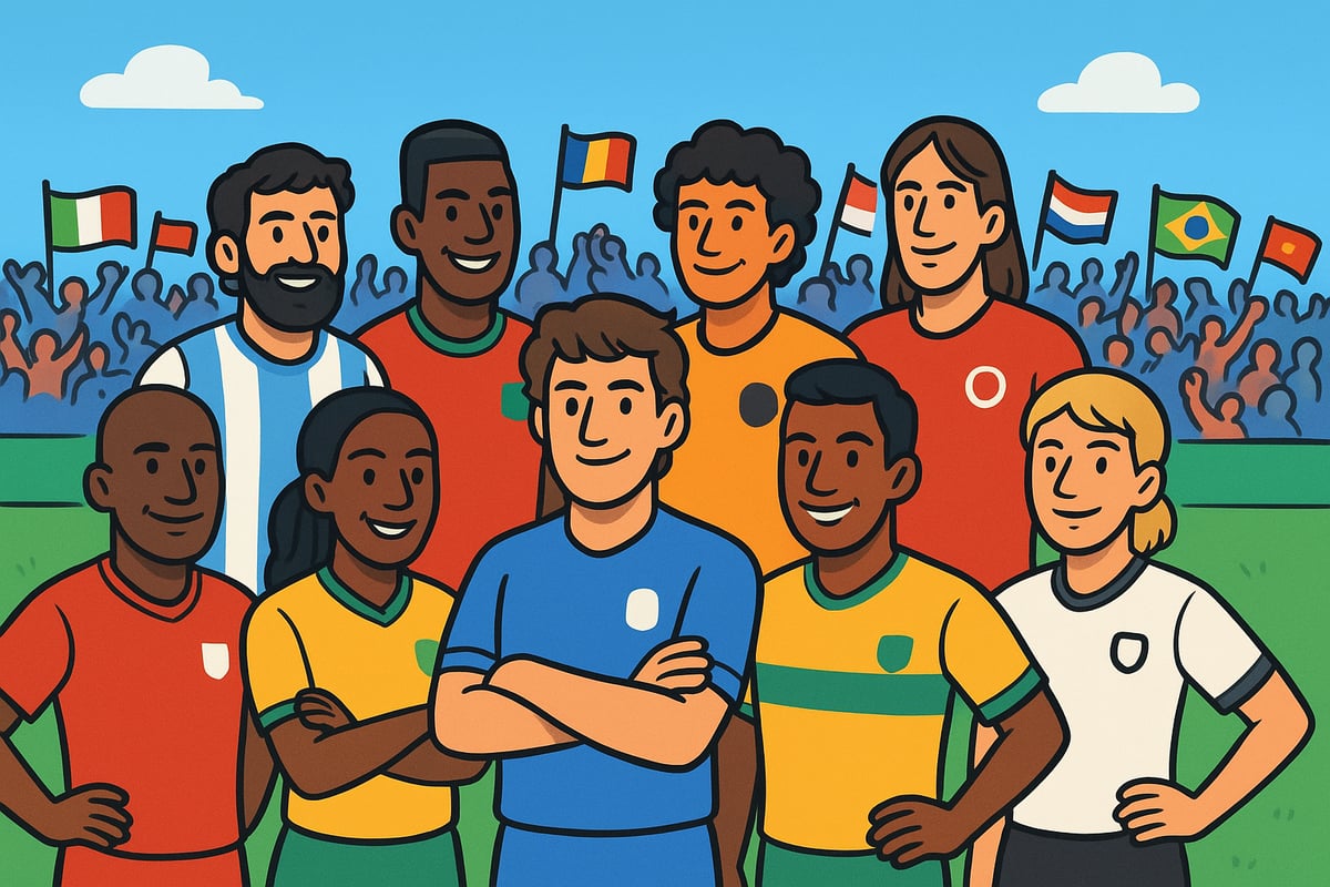 Légendes Du Foot Et Diversité Culturelle
