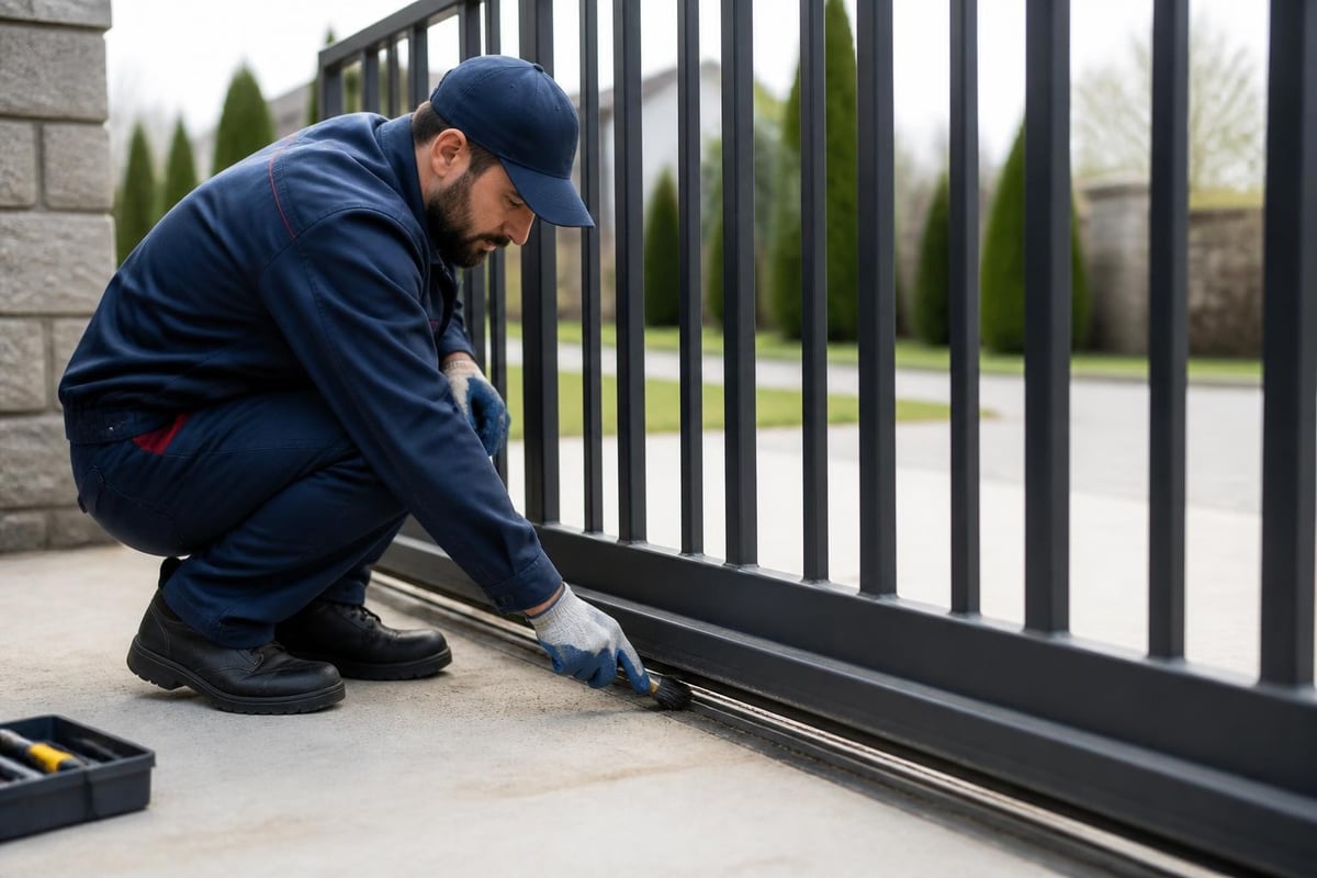 Gate maintenance schedule