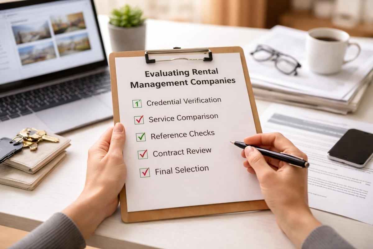 Property manager evaluation process