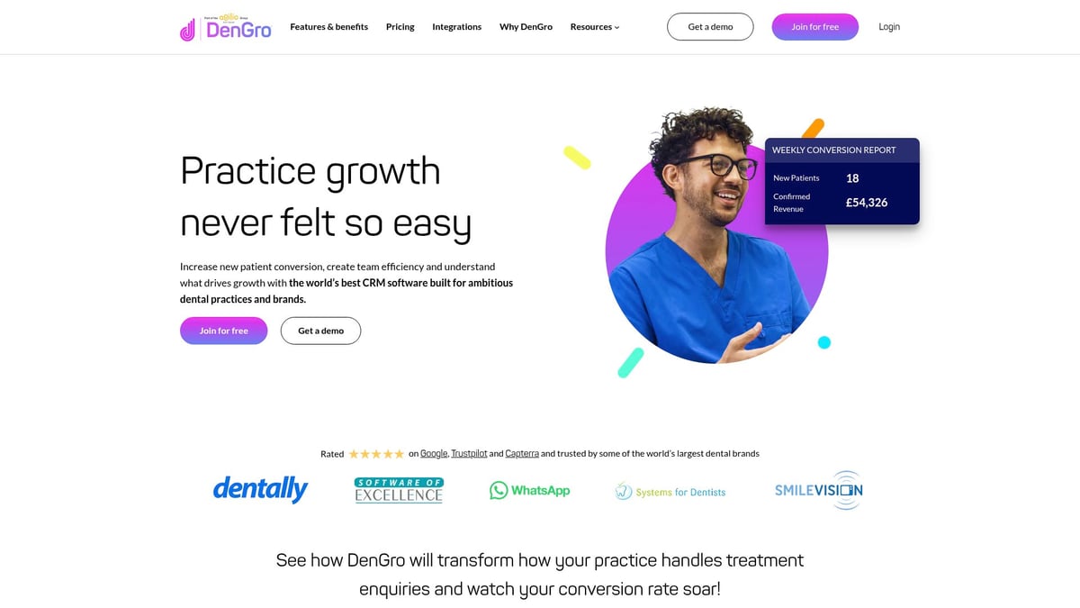 7 Top CRM For Dentists Solutions To Try In 2026 - Dengro