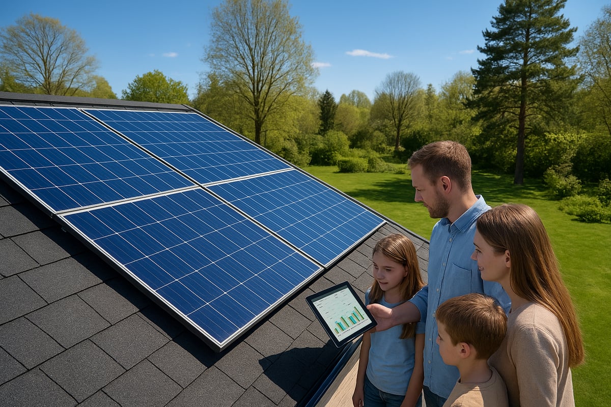 Aurinkopaneelien hyödyt omakotitalossa
