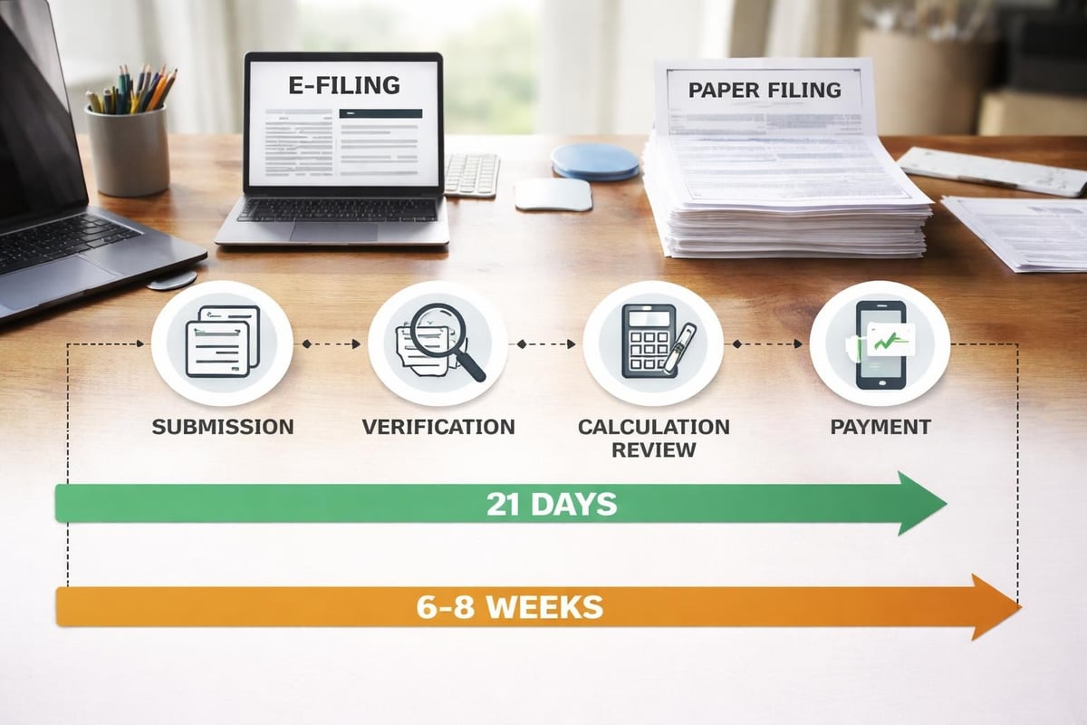 IRS refund processing timeline