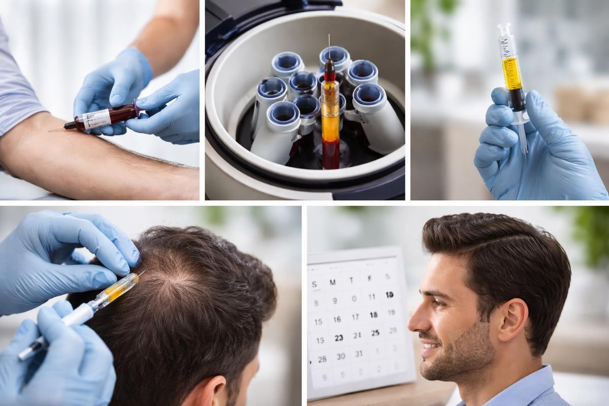 PRP treatment process