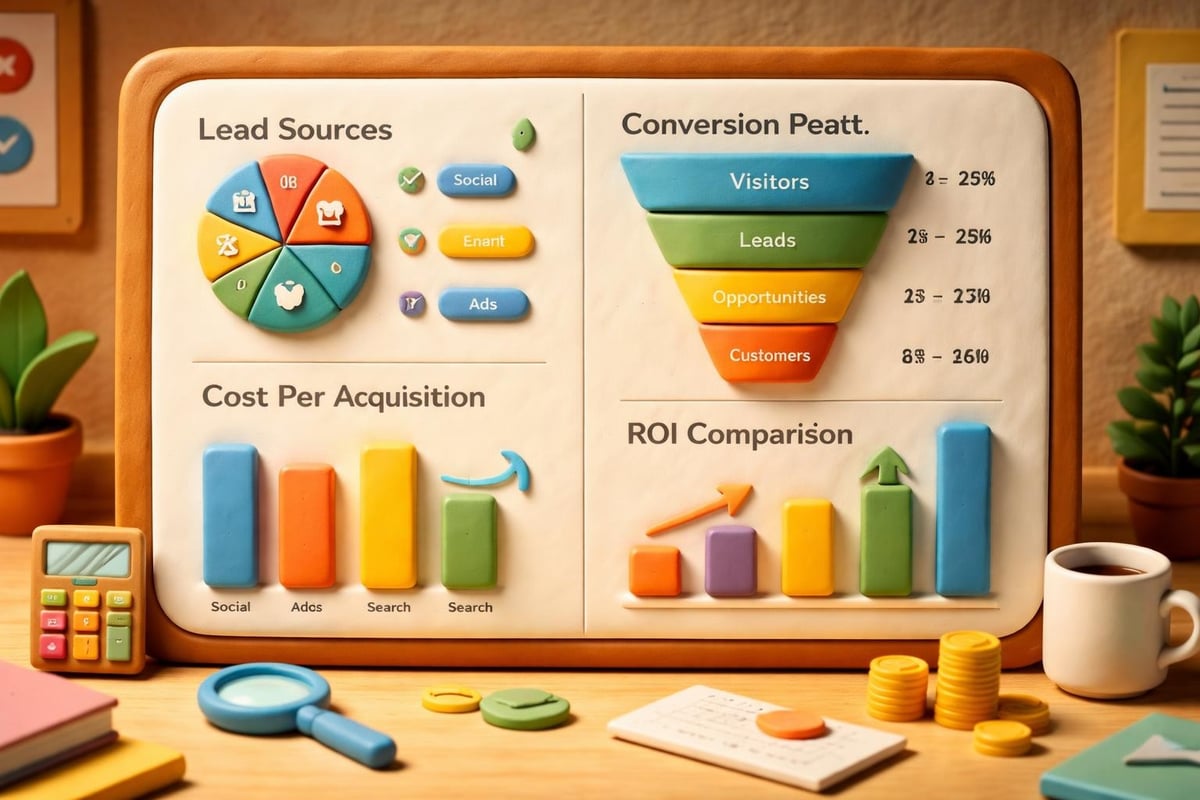 Lead Generation: Best Practices for Business Growth 4 Lead generation dashboard