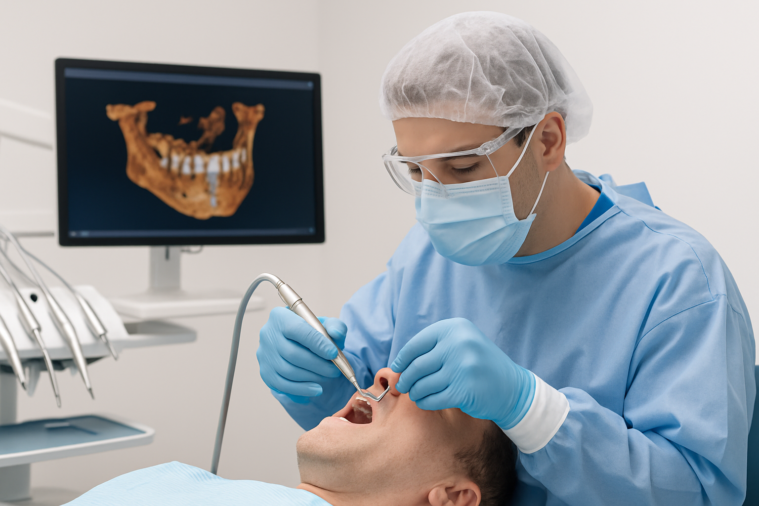 Postopek vstavitve zobnega vsadka – korak za korakom